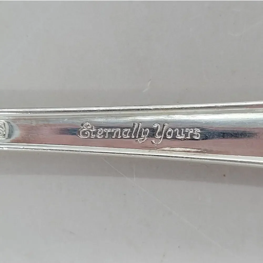 Rogers Brothers‎ Silver Plate Eternally Yours Coquette 4 Teaspoons